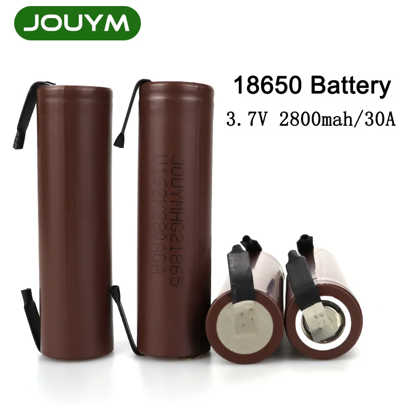 Оригинальный аккумулятор 18650 HG2 3 7 в литиевые батареи высокого тока для