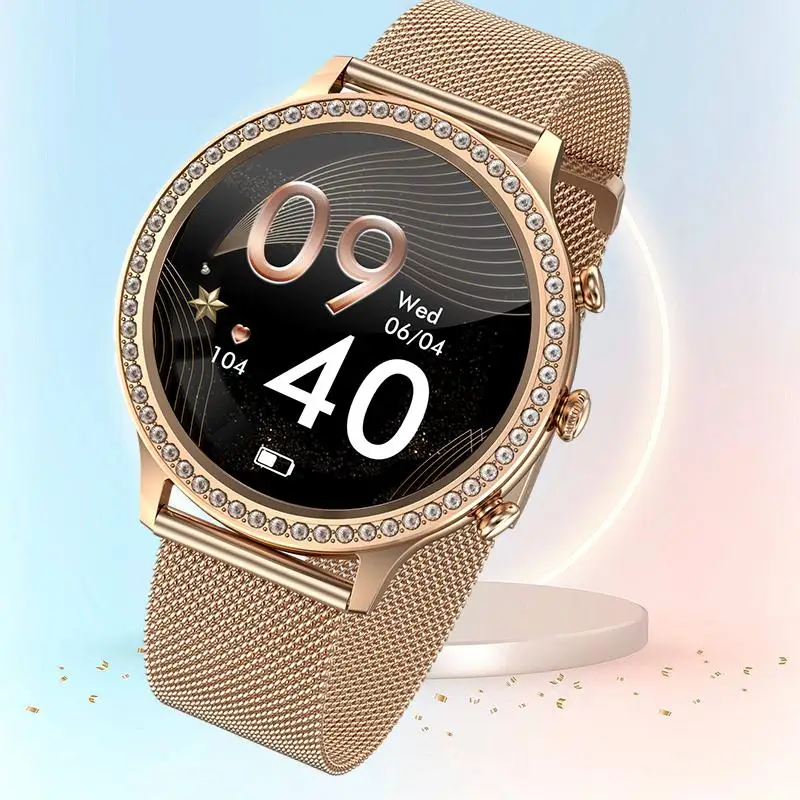 

I70 Women's Smart Watch with Bluetooth Calling and Heart Rate Monitor - Stay Connected and Monitor Your Health EffortlesslyUpgr