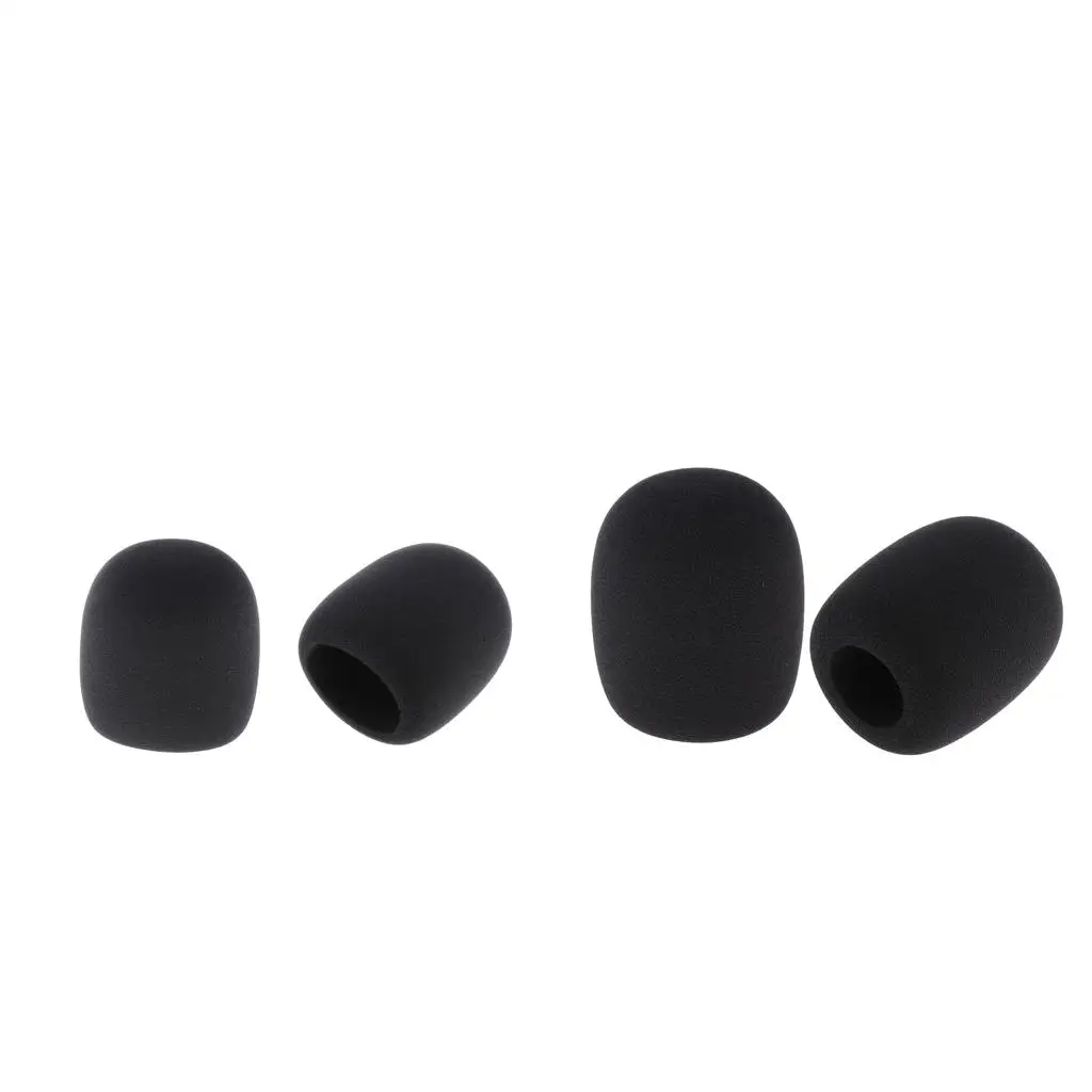 

2Pieces Large Microphone Foam Cover Shield For Recording Equipment 4/5cm