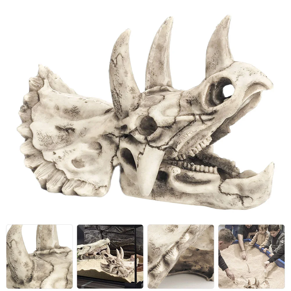 

Dinosaur Tank Aquariumreptile Hideoutornament Hideaway Shrimp Screening Artificial Model Ivy Decoration Shelter Resin Landscape