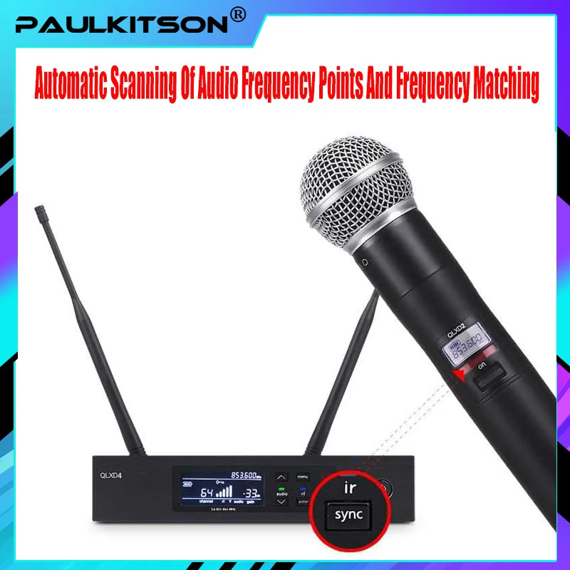 Микрофонная система Paulkitson QLXD4