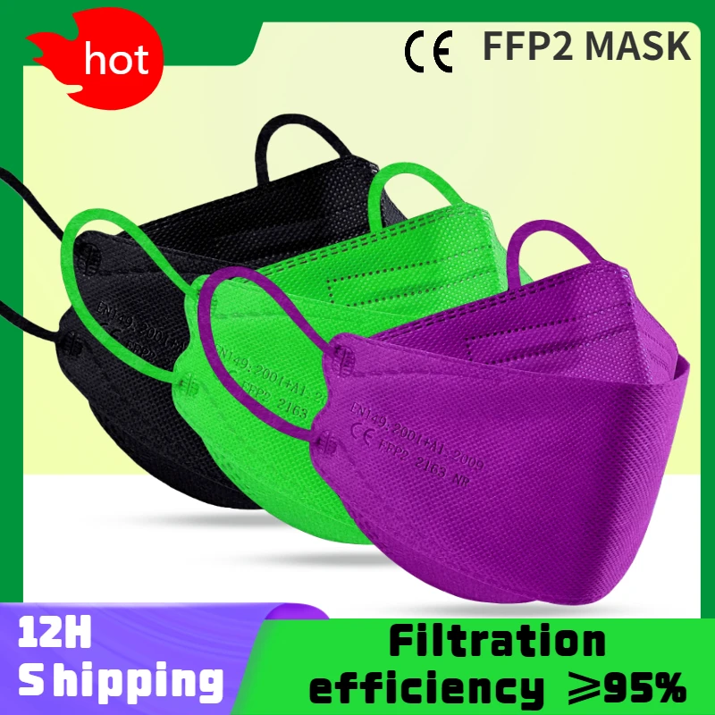 

Mascarillas fpp2 kn95 masks for adults FFP2 MASK mascarilla ffp2 homologada españa Face maskKN 95 FFP2MASK banari mask kf 94
