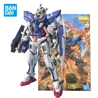 bandai original mg 1100 gundam oo 00 gn 001 exia anime action figure assembly model toys collectible model gifts for children