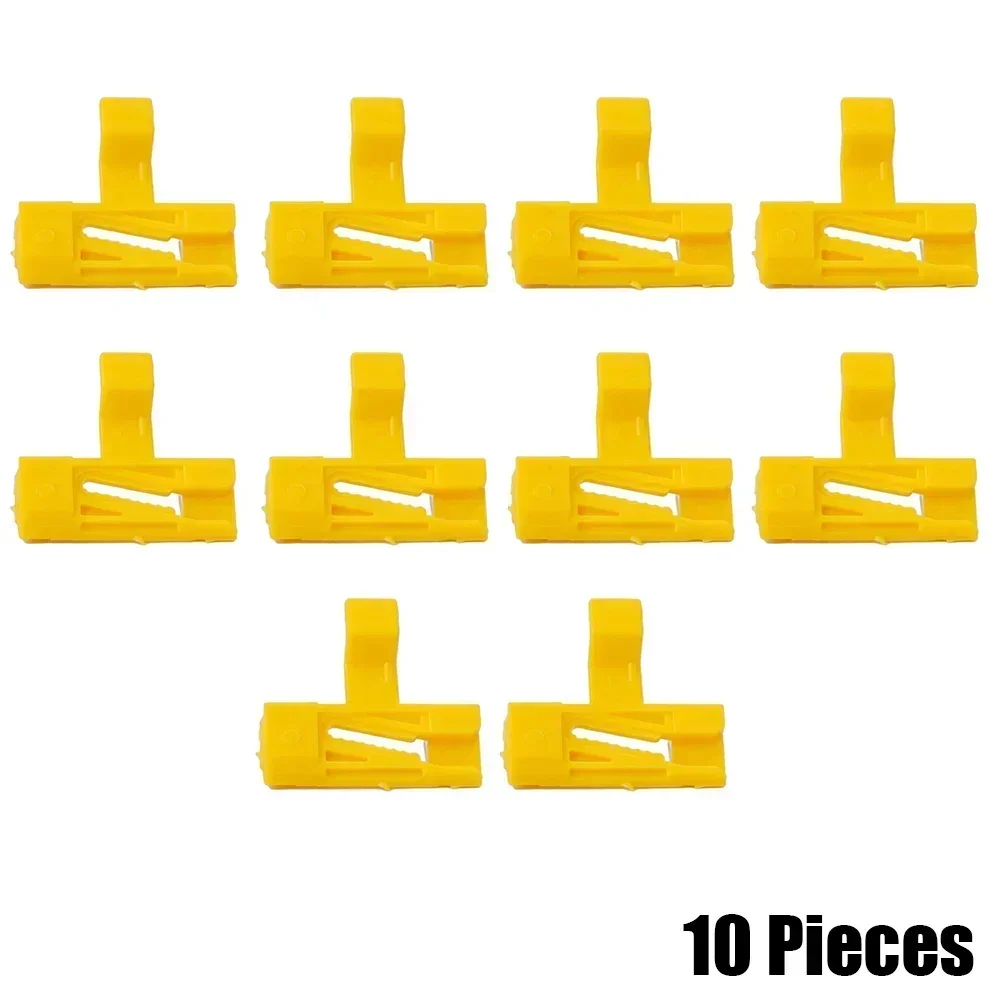 

10 шт., боковой декоративный зажим для лобового стекла, пряжка, молдинг для лобового стекла автомобиля, боковая накладка, зажим для Volvo S60 XC70 V70 2000-2009 30678009 9484524