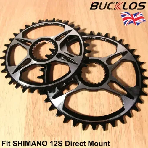 Звездочка BUCKLOS 12s 32T/34T/36T/38T 7075AL для SHIMANO прямой монтаж M6100 M7100 M8100 M9100 MTB