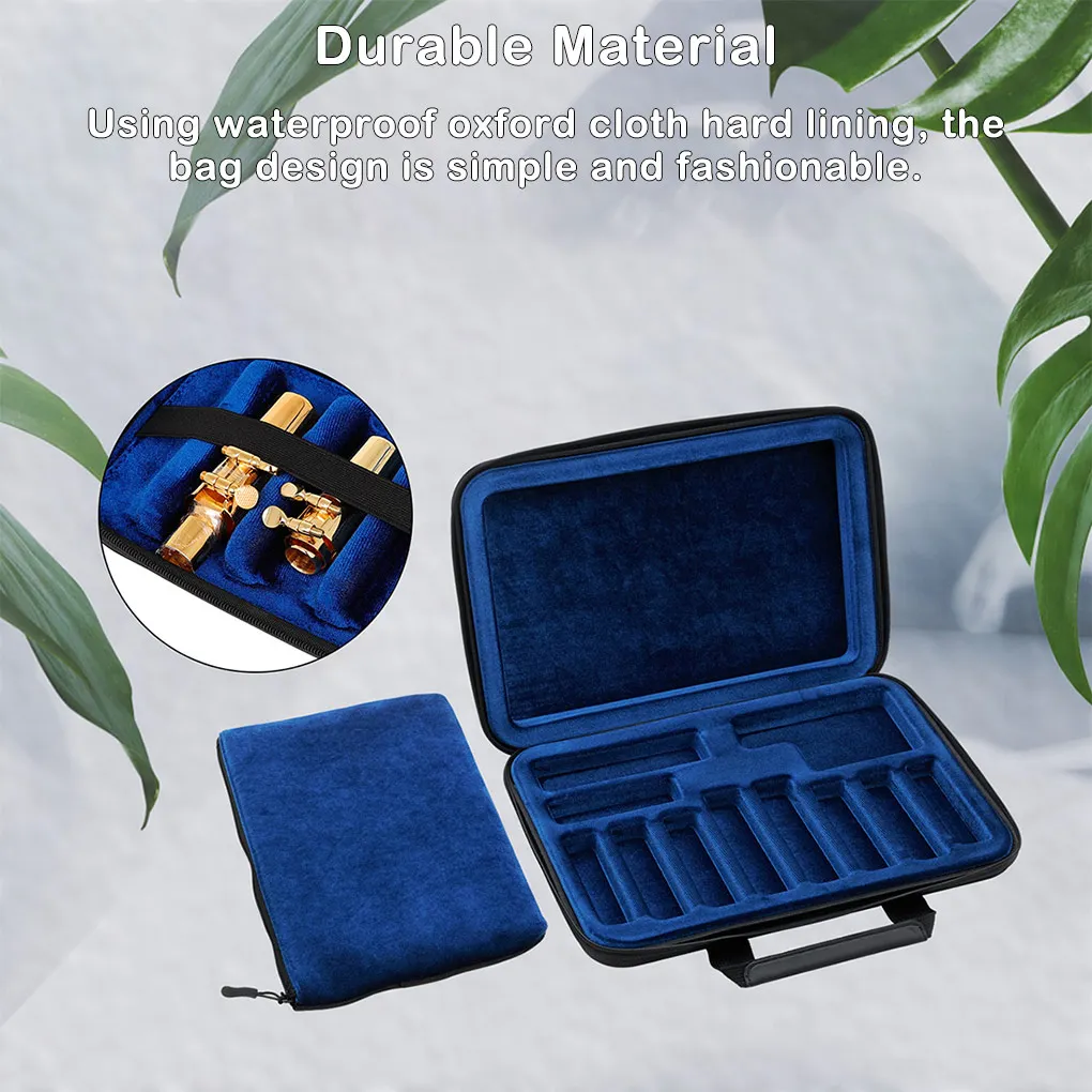 

Saxophone Set Storage Bag Universal Clarinet Pouch Zipper Handbag Case
