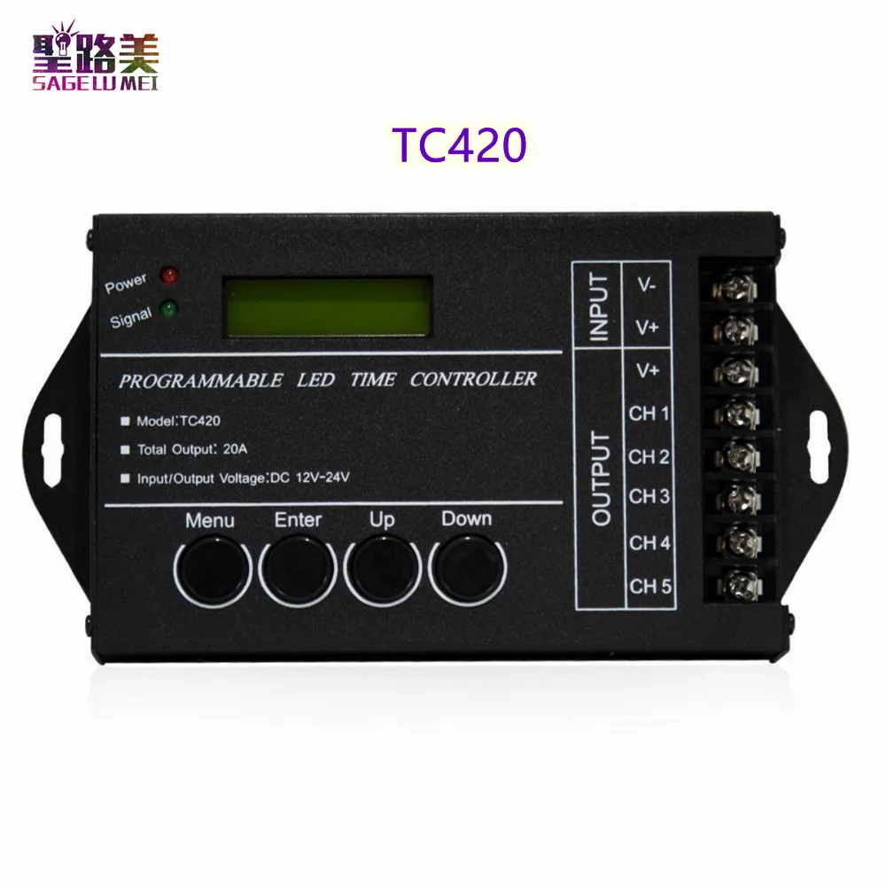 Программируемый контроллер с таймером TC420 TC421 выходом регулировки яркости 5