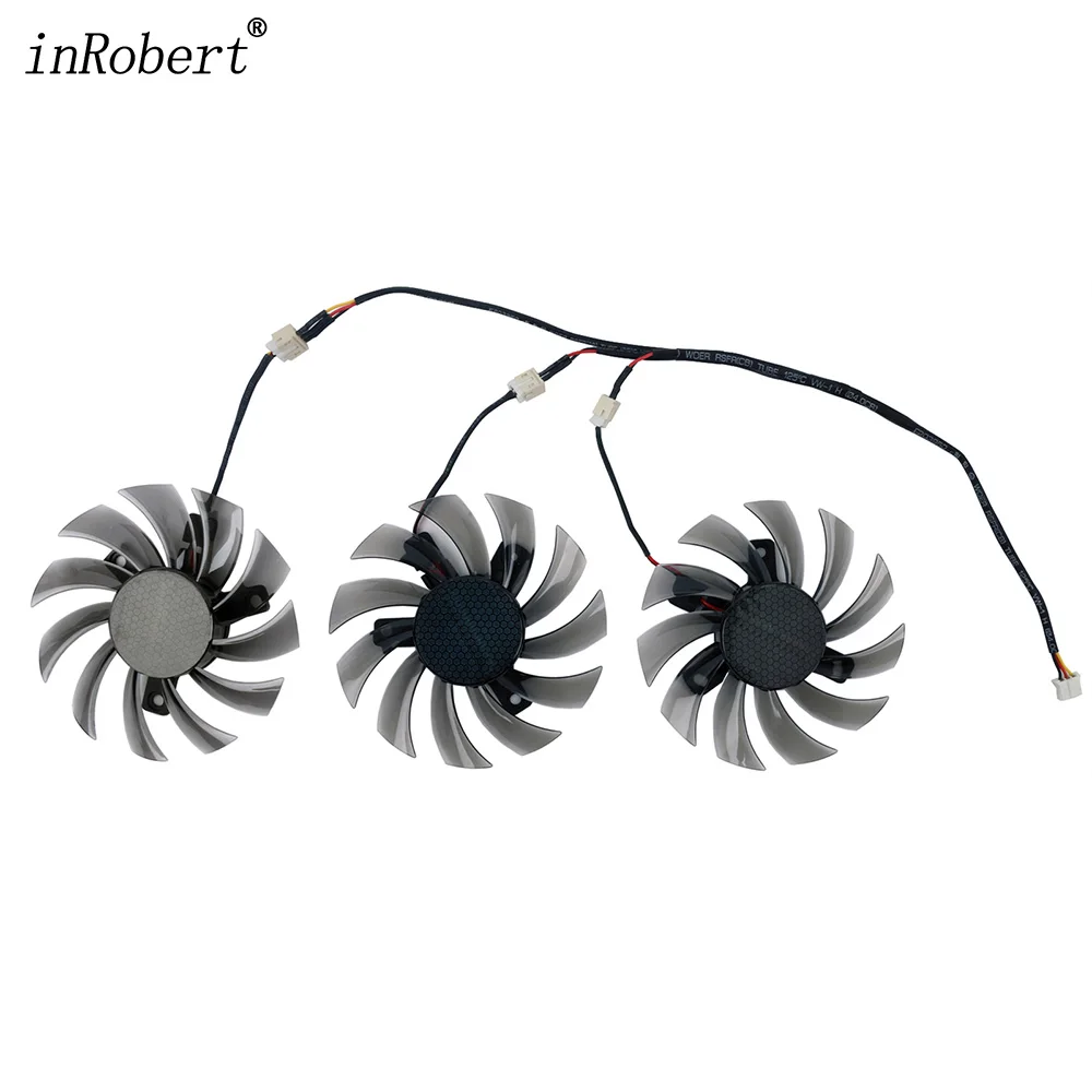 

Новый Вентилятор Охлаждения видеокарты Everflow T128010SM, 75 мм, 3 контакта, 3 провода, постоянный ток, 12 В, 0,5 А, Вентилятор Охлаждения видеокарты Gigabyte ...