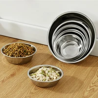 high quality pet food bowl stainless steel pet feeding bowl for cat and dog