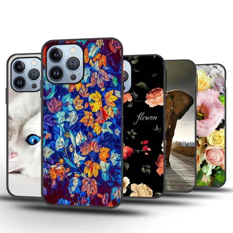 

Case For iPhone 13 Pro Max Phone Case iPhone11 Soft Fundas iPhone 11 12 Pro Max 13 Mini X XR 7 8 Plus 6 6S 5 5s SE2 XS Max Cover
