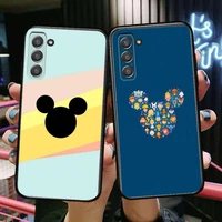 mickey and minnie phone cover hull for samsung galaxy s6 s7 s8 s9 s10e s20 s21 s5 s30 plus s20 fe 5g lite ultra edge