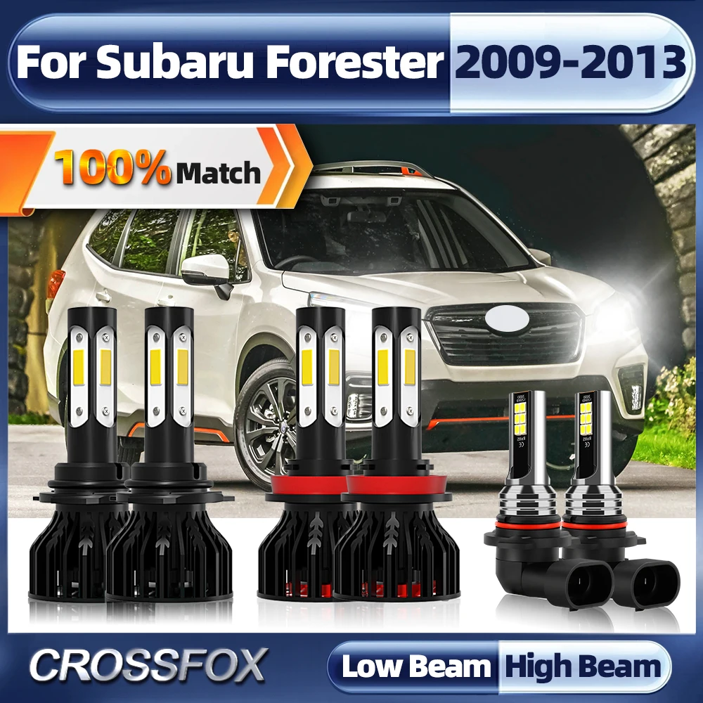 

LED Headlight Bulbs H11 9005 HB3 Auto Lamp 360W 60000LM 9006 HB4 Car Fog Lights 12V For Subaru Forester 2009 2010 2011 2012 2013