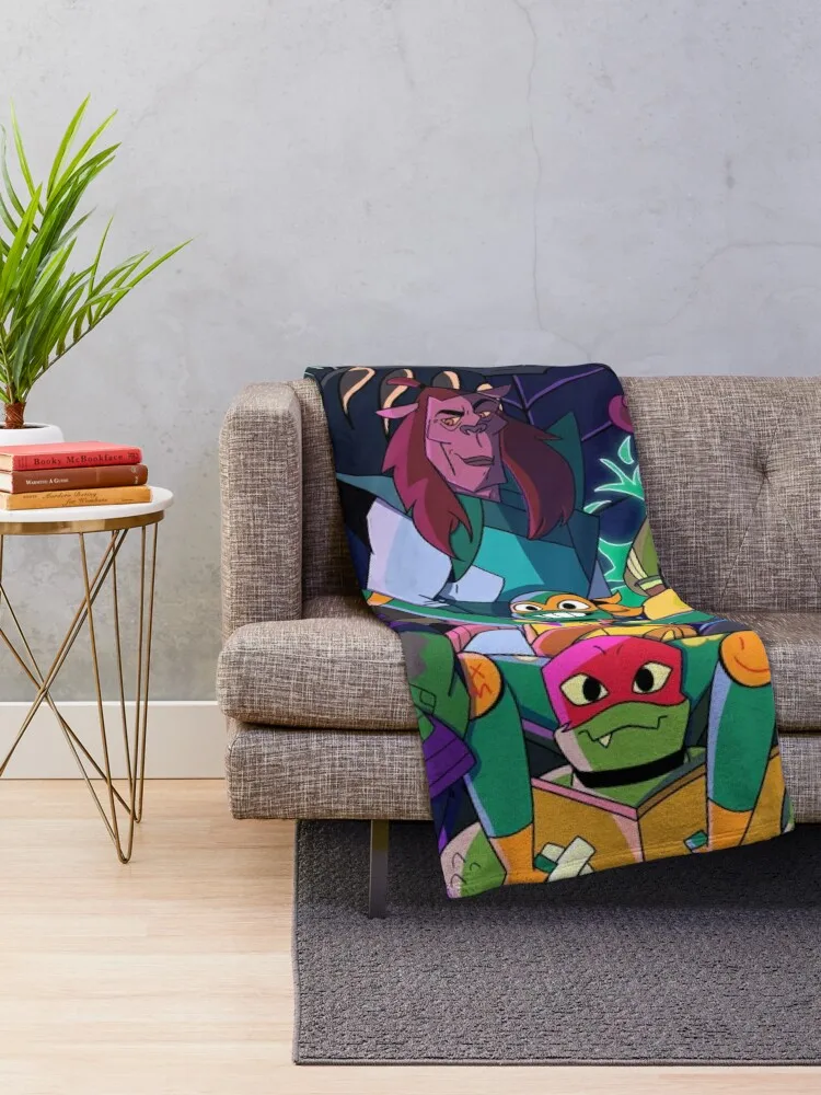 Одеяло Rise of the Teenage Mutant Ninja Turtles Finale для зимы спальный мешок декоративных одеял