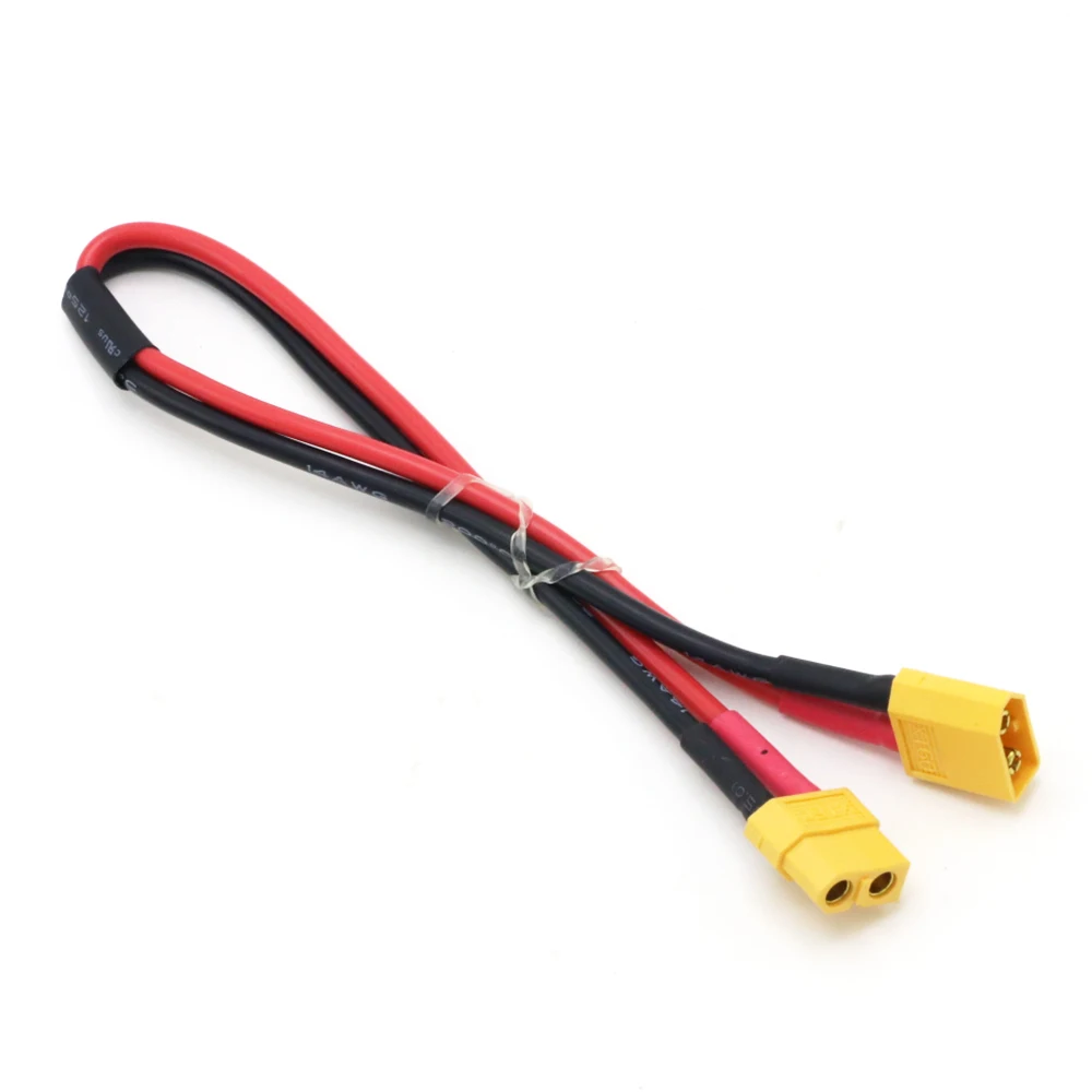 Фото 20 шт. Amass XT60 30 см 14AWG Удлинительный кабель Deans T Plug Адаптер «папа-мама» RC Lipo Батарея 60 Серия RC Самолет Par №3