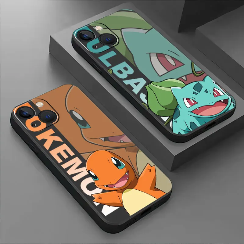 

Чехол Pokemon Gengar для Apple iPhone 14 13 11 12 Pro XR X XS 13Pro 12Mini 13Mini 7 8 Plus SE 2022, черный мягкий чехол для телефона