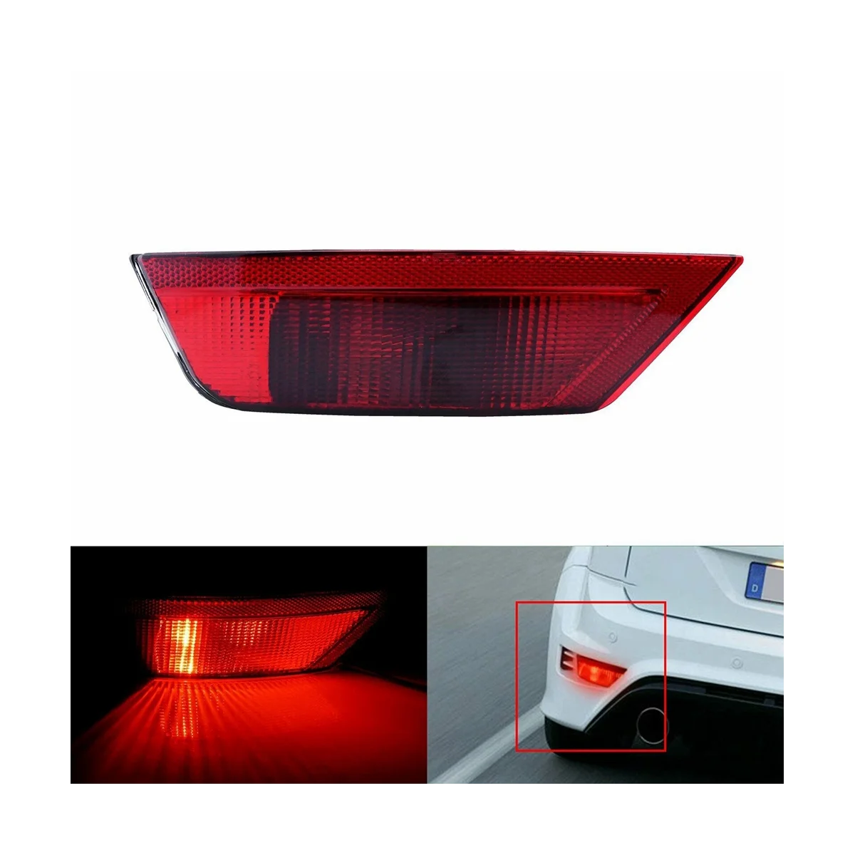 Автомобильный задний фонарь для Ford FOCUS KUGA бампер противотуманный модель 8M51-15500-AA