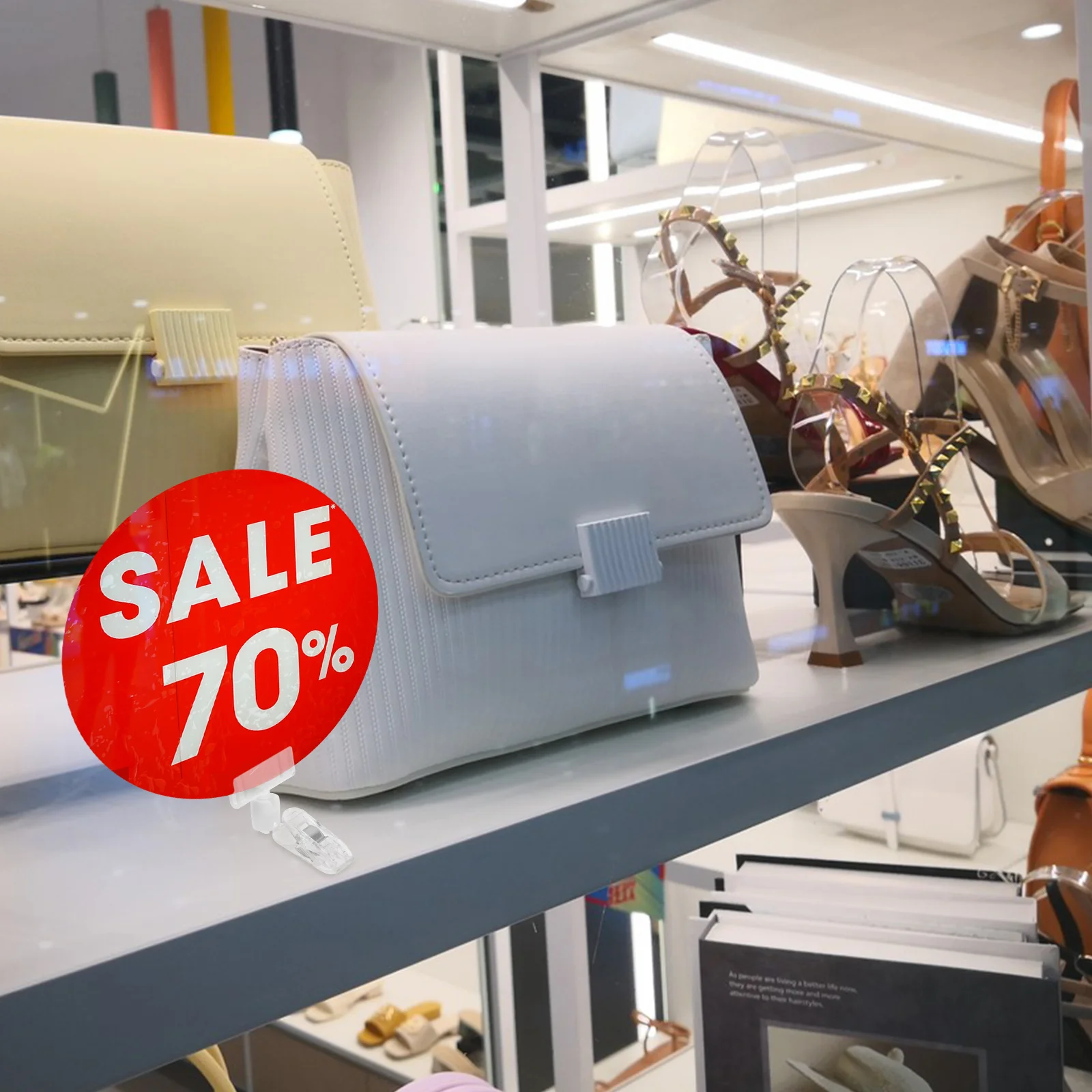 12 шт. поп-рекламный зажим держатель ценника зажимы для вывесок этикетки дисплея