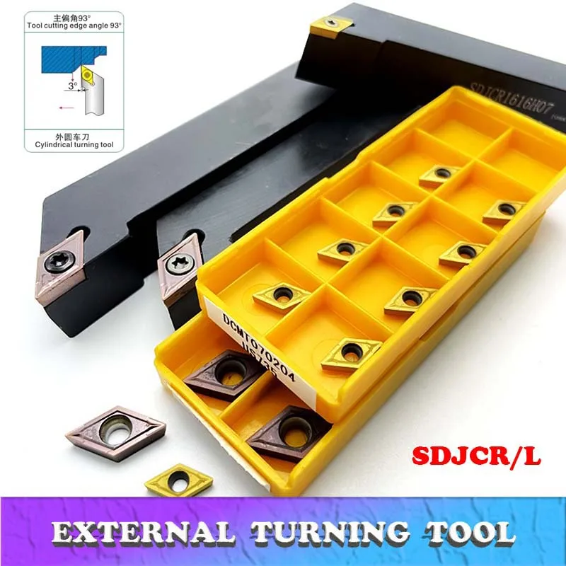 SDJCR1010H07 SDJCR1212H07 SDJCR1616H07 SDJCR2020K07 SDJCR Внешний токарный держатель инструмента Бар