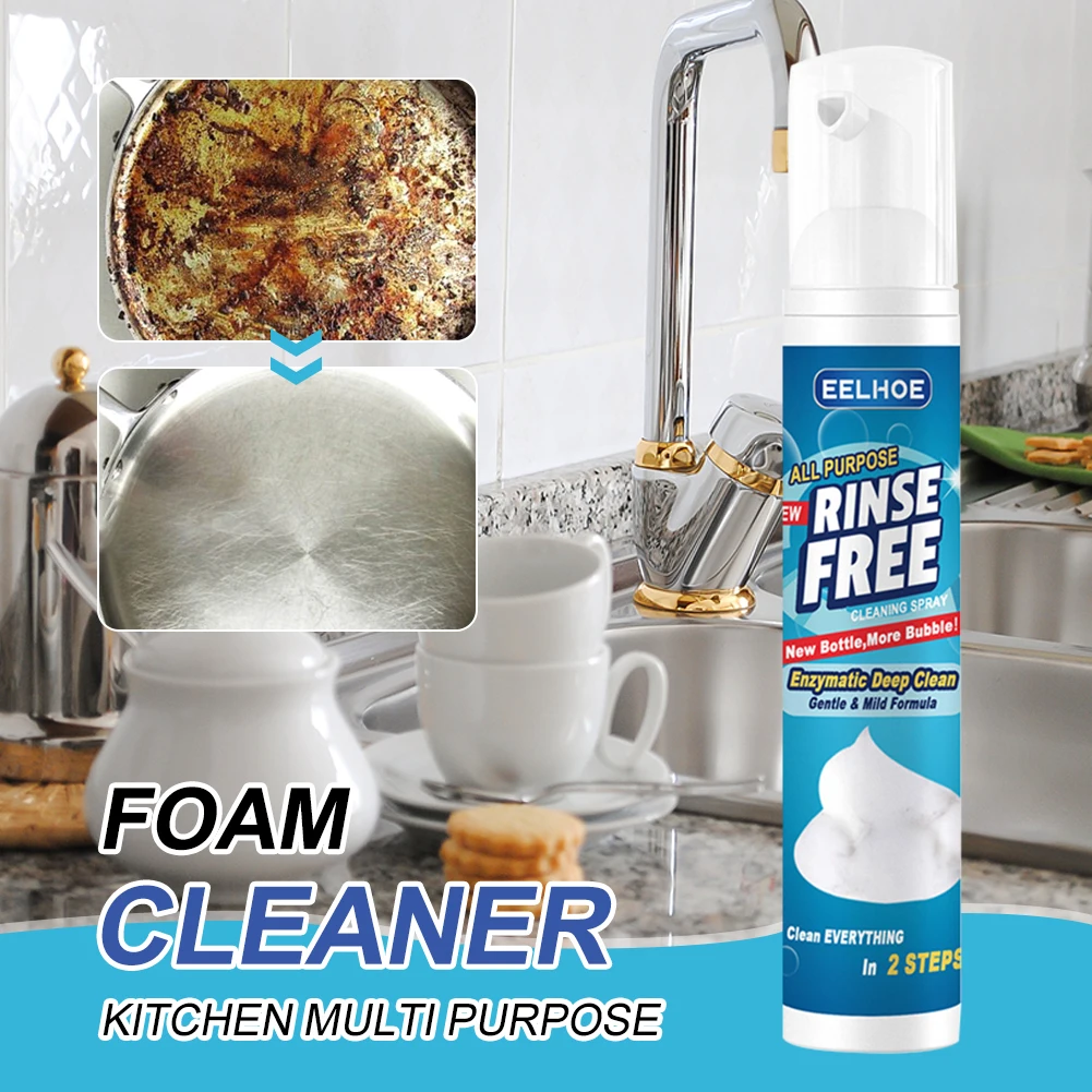 

100ml PVC Home Foam Cleaner Multifunctional Rust Remover Leather Cleaner Agent Car Interior Cleaner For Fabric Canvas Leather