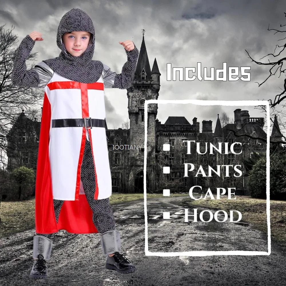 Костюм для косплея НОВЫЙ Средневековый Templar Crusader