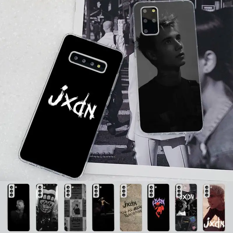 

Singer Jxdn Phone Case for Samsung S21 A10 for Redmi Note 7 9 for Huawei P30Pro Honor 8X 10i cover