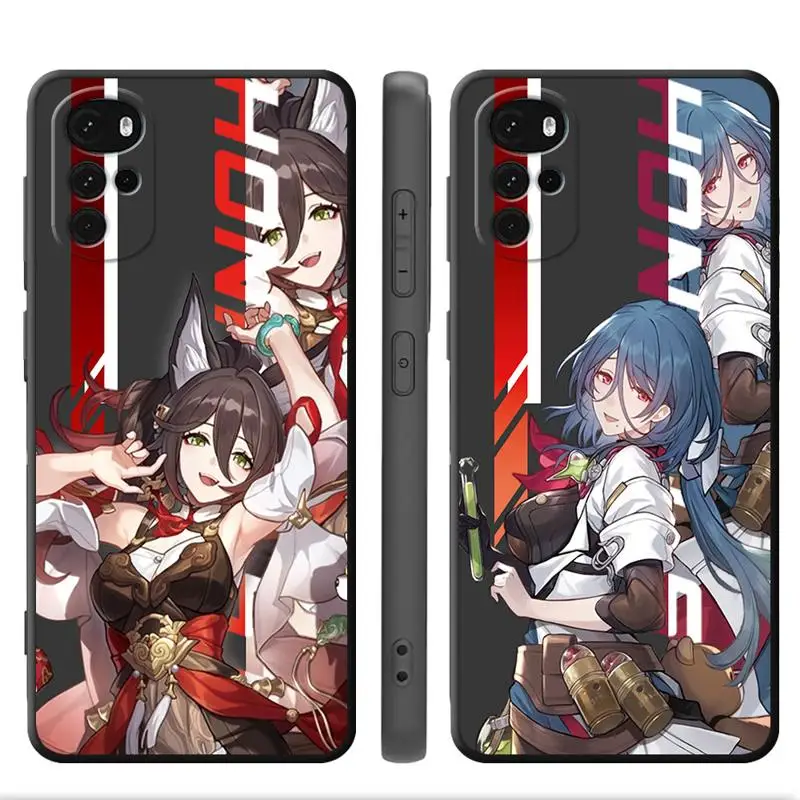 phone Cases for Motorola Moto G22 G51 5G case G30 G9 Power 30 G73 G32 G200 fundas Antiscratch cover Honkai Star Rail Luka Arlan