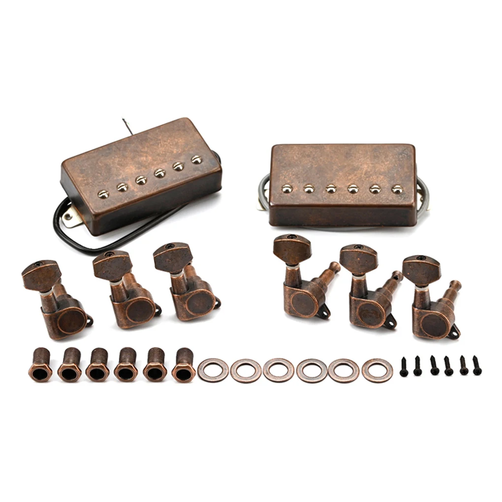 

Guitar Tuning Pegs Kit Machine Heads Set String Variator Adjustable Guitars Tuner Tune Knobs Instrument Accessories
