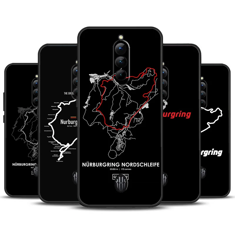 Nurburgring F1 чехол для ZTE Nubia Red Magic 8S Pro 9 Plus RedMagic 8 7 7S 6 6S