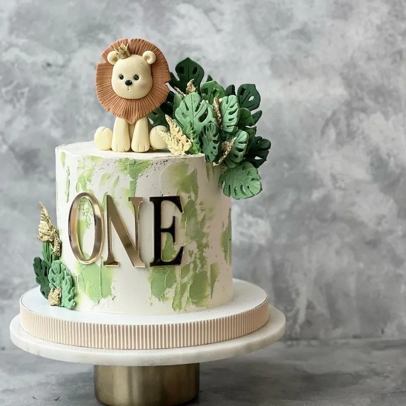 

Золотые акриловые топперы для торта WEIGAO