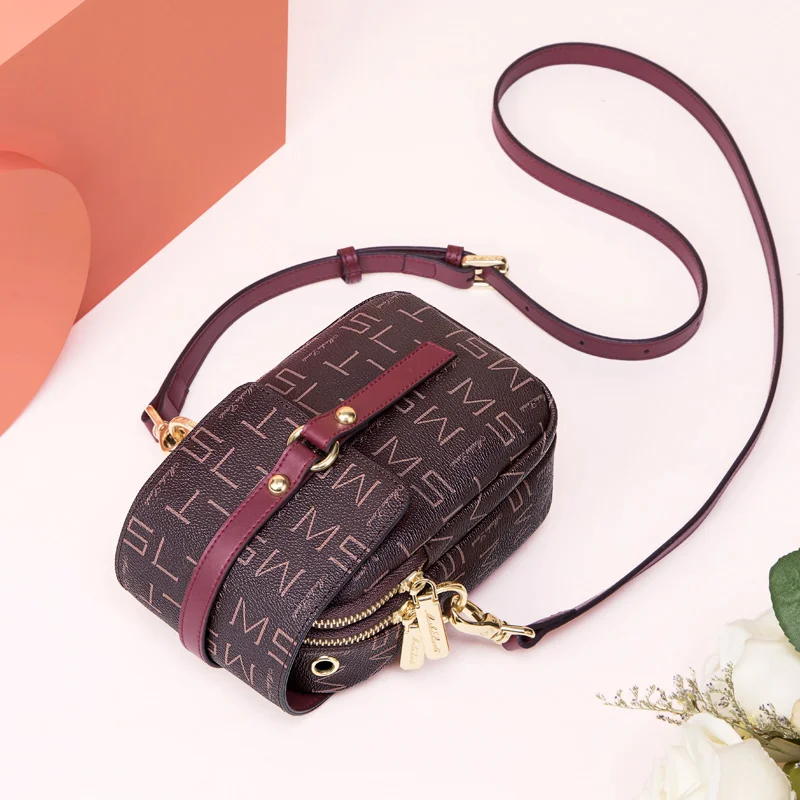 MashaLanti Women Vintage Small Square Bag Shoulder Bag 2022 Mobile Phone Bags Designer Luxury Lady Crossbody Bags
