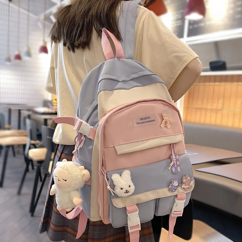 

Женский дорожный рюкзак JOYPESSIE, милый школьный ранец для девочек-подростков, сумка для ноутбука