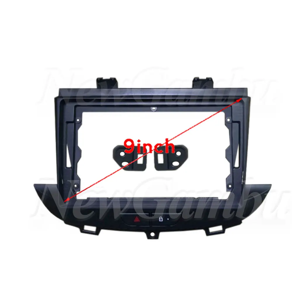 9 дюймов для opel Grandland x 2016 рамка Fascia без кабеля комплекты отделки панели приборной