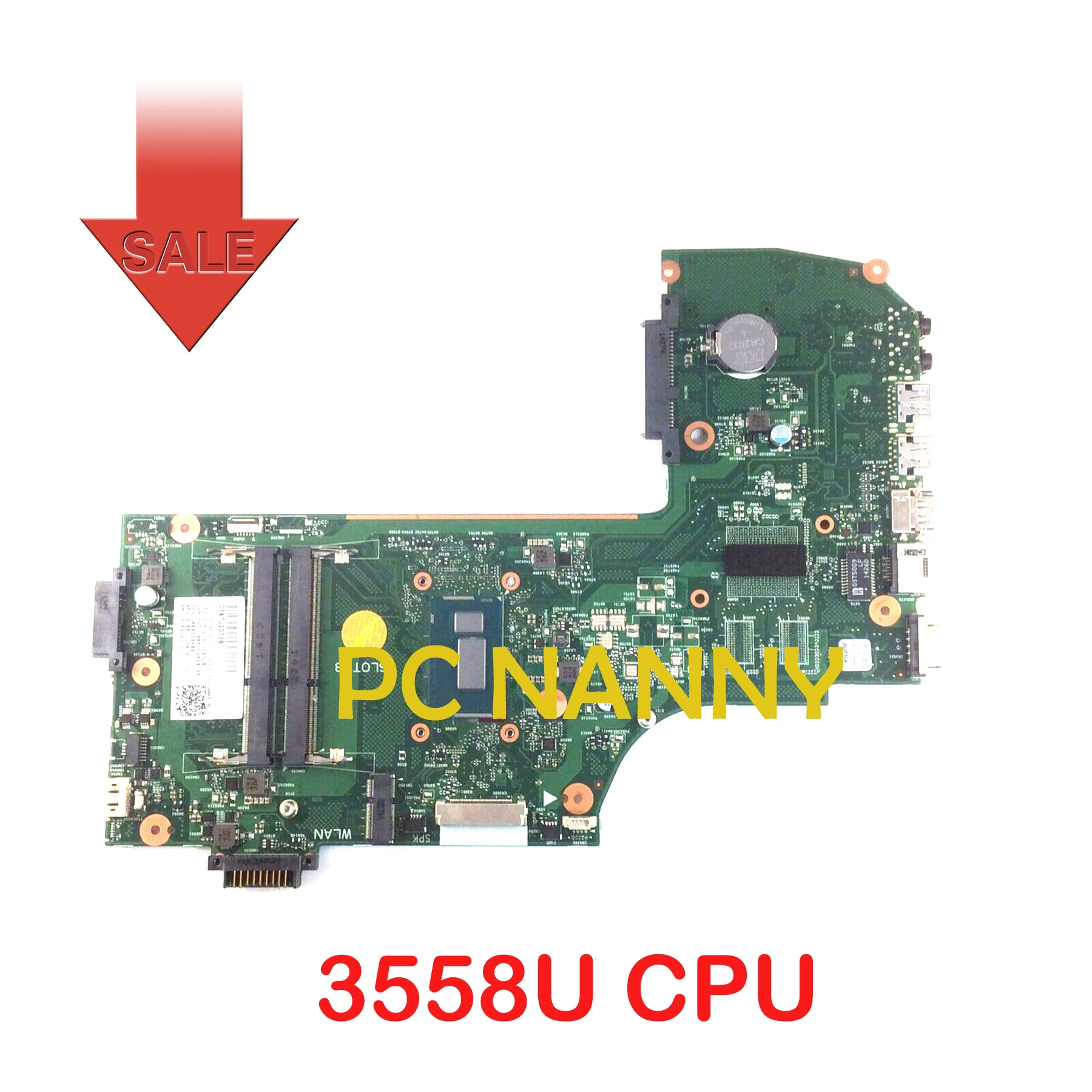 

Материнская плата PCNANNY для Toshiba Satellite L75-B Intel 3558U 1,7 ГГц V000358480 6050A2631701