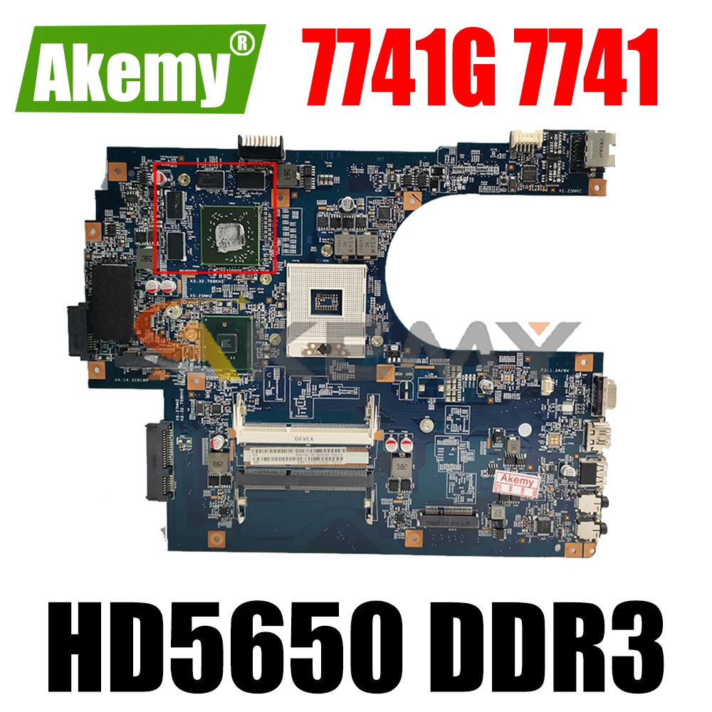

AKEMY MBPT101001 48.4HN01.01M LAPTOP MOTHERBOARD for acer 7741G 7741 series INTEL HM55 HD5650 DDR3 MB.PT101.001