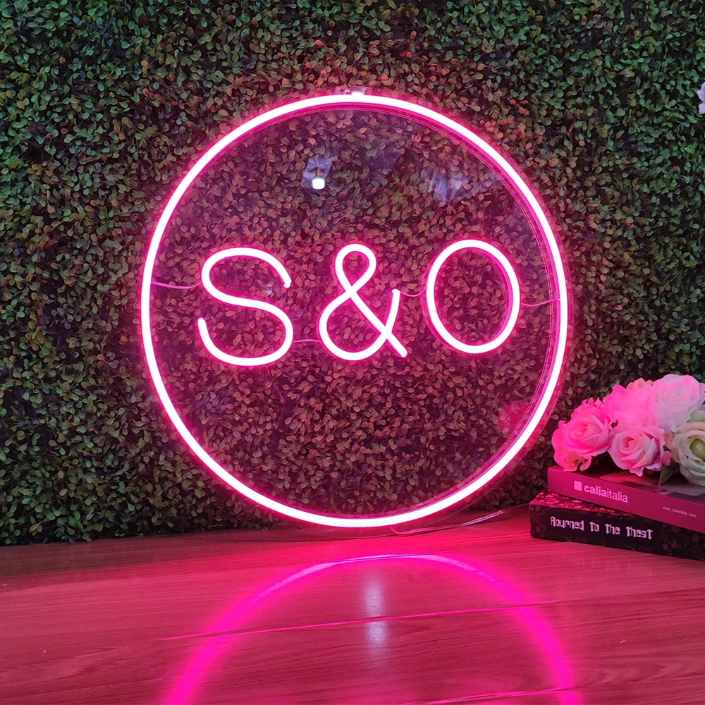 Custom Neon Signs For Wedding Decor Personalized Dimmable Handmade LED Neon Sign For Wall Decoration Giving Name Led  Lights