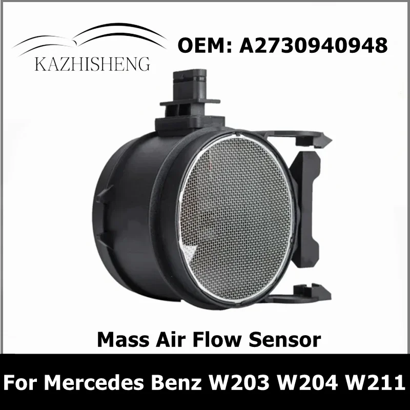 

Автомобильный датчик массового расхода воздуха A2730940948 2730940948 для Mercedes Benz W203 W204 W211 W212 W221 2730940848 2730940648 2730940748