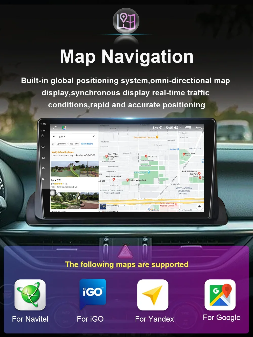 Для KIA K3 Cerato Forte 2019-2020 Автомобиль Android Мультимедиа AI Voice Carplay Авто GPS Навитационный