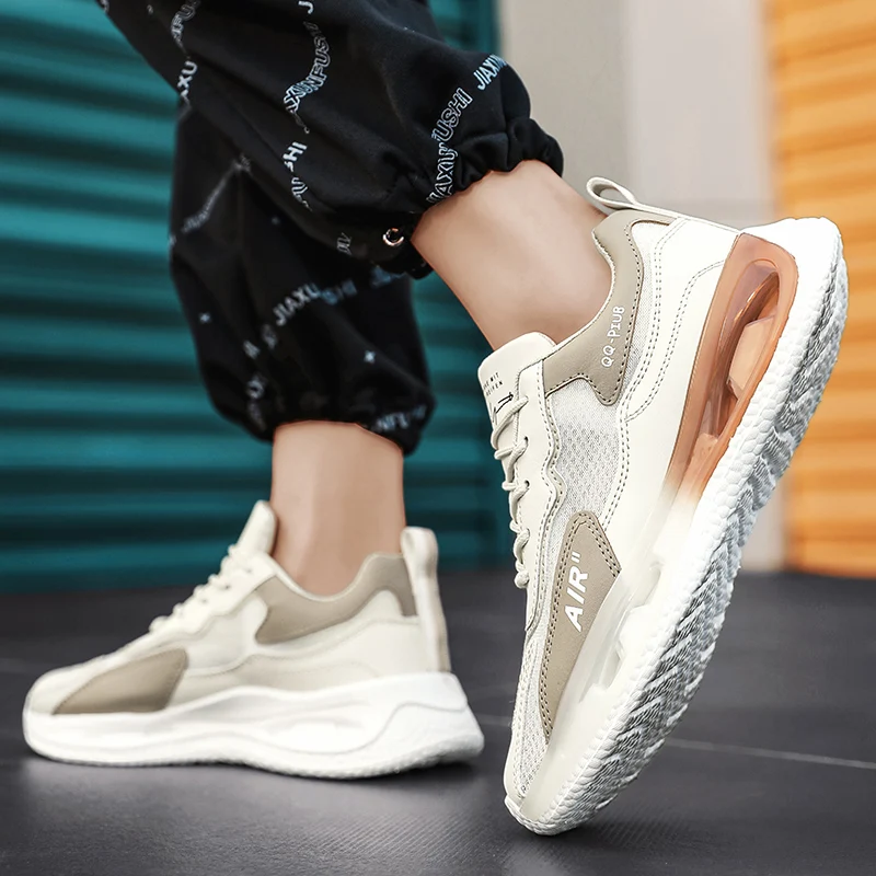 Men's Casual Shoes Air Mesh Running Shoes for Men Designer Replica Sports Sneakers Original Male 2023 Summer Athletic Trainers