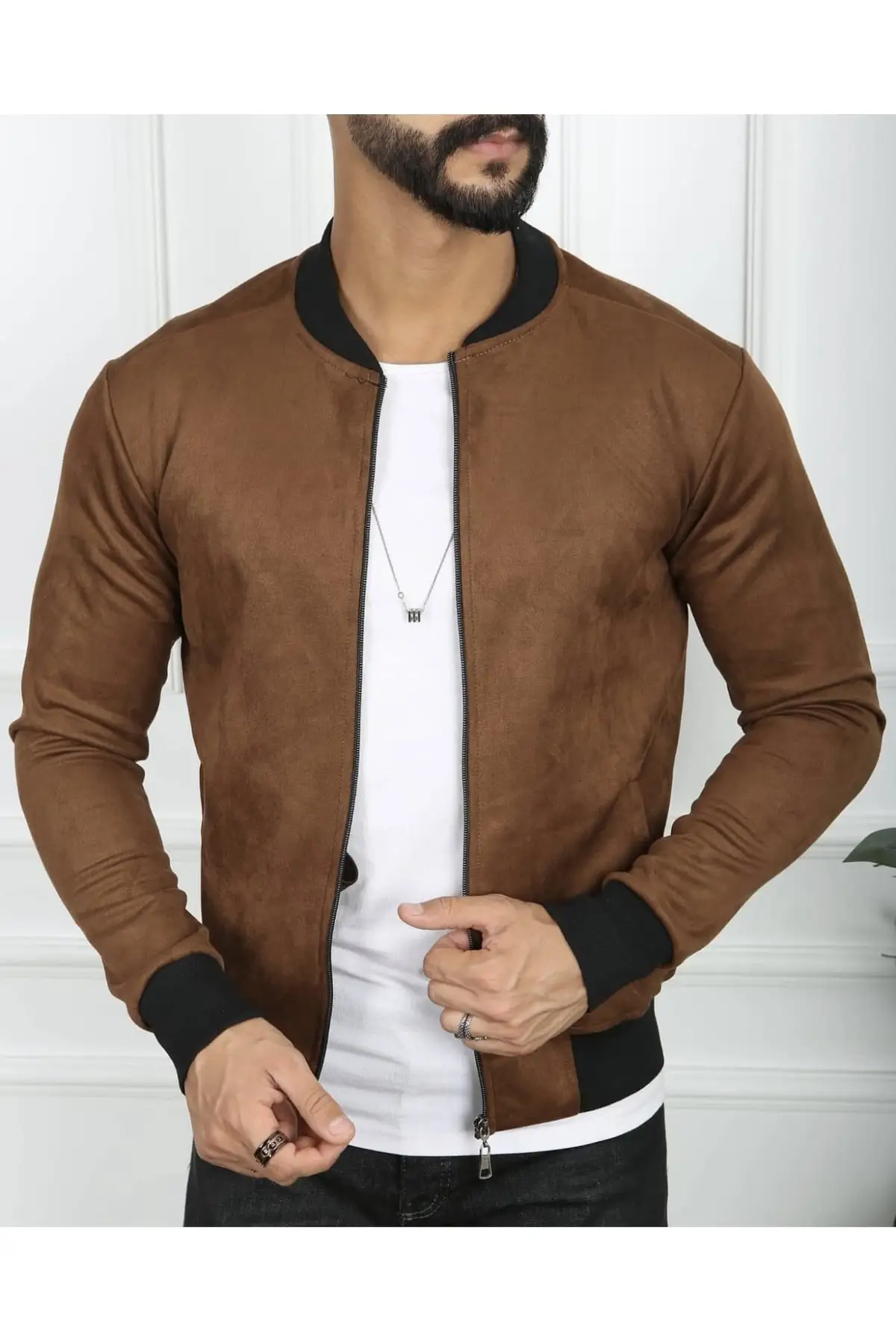 Men's Suede Coat