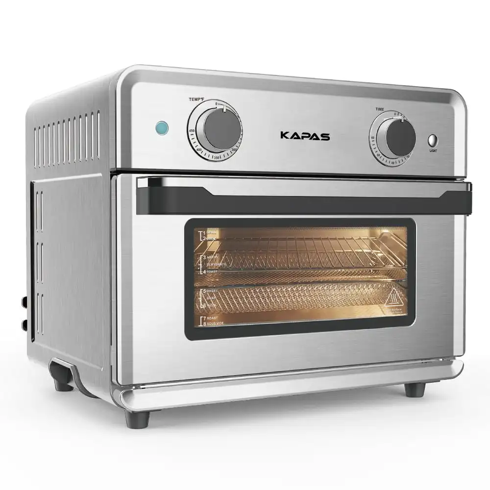 

Smart Air Fryer Oven, 1800 W Stainless Steel 26.4 QT