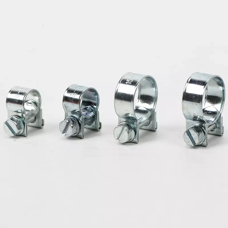 

10PCS/Set Car Fuel Hose Clips Hoses Clamps Set Mini Carbon Steel Air Hose Clamp Diesel Petrol Pipe Clips Auto Hose Parts