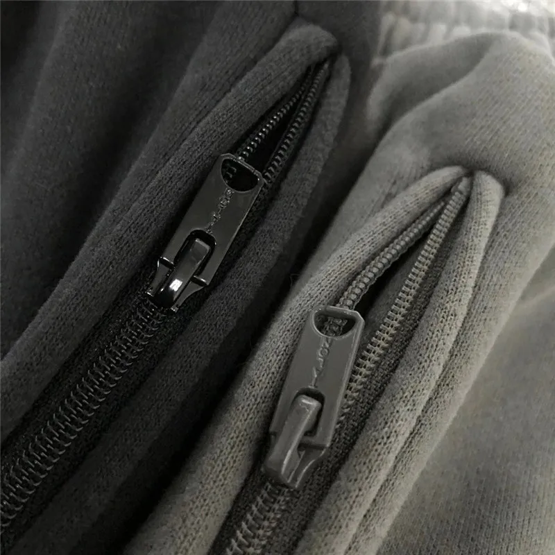 Однотонные спортивные брюки 6 сезонов для мужчин и женщин лучшее качество Kanye West