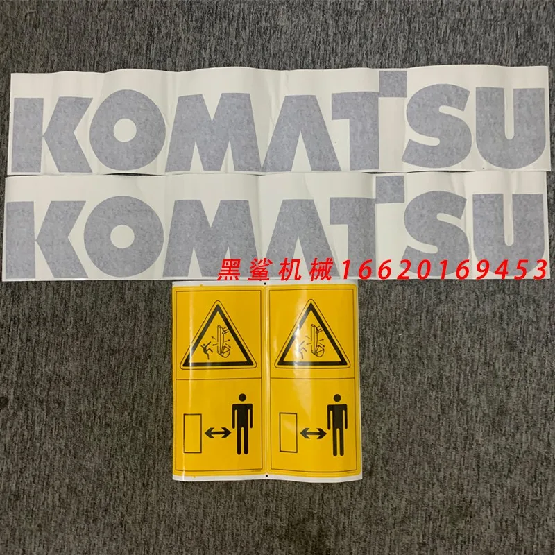 

For Komatsu Complete Stickers PC-7 PC56 PC110 PC130 PC160 PC200 PC300 PC360-7 Excavator Counterweight Boom Sticker