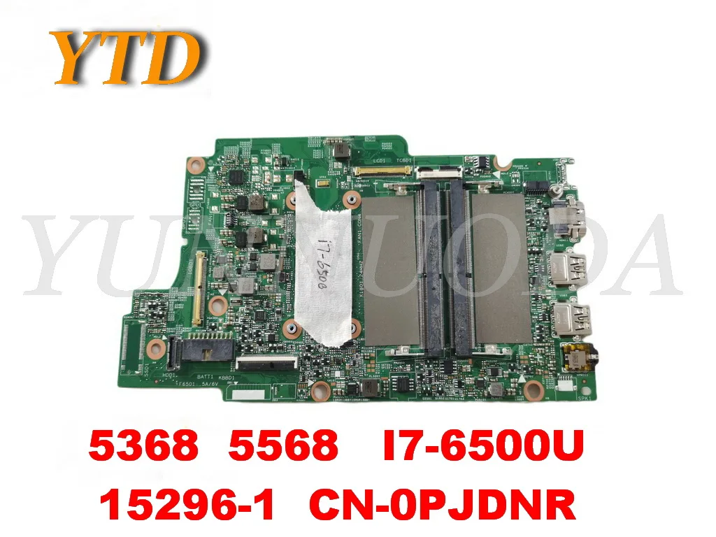 

Оригинал для dell inspiron 5368 5568 материнская плата для ноутбука 5368 5568 I7-6500U 15296-1 Товар протестирован хорошая бесплатная доставка