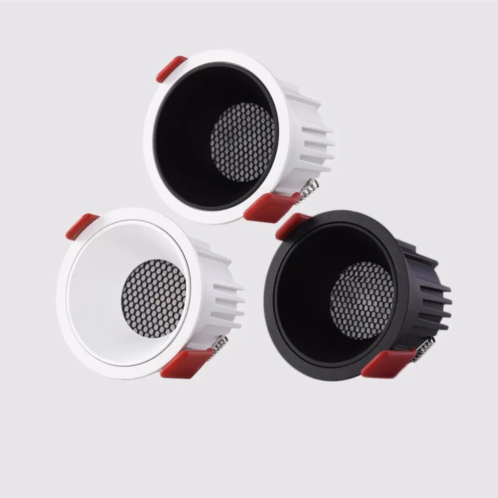 

LED Ceiling Spot Light for Round Frameless room decor Recessed Downlight Dimmable spotlight Kitchen home led lights