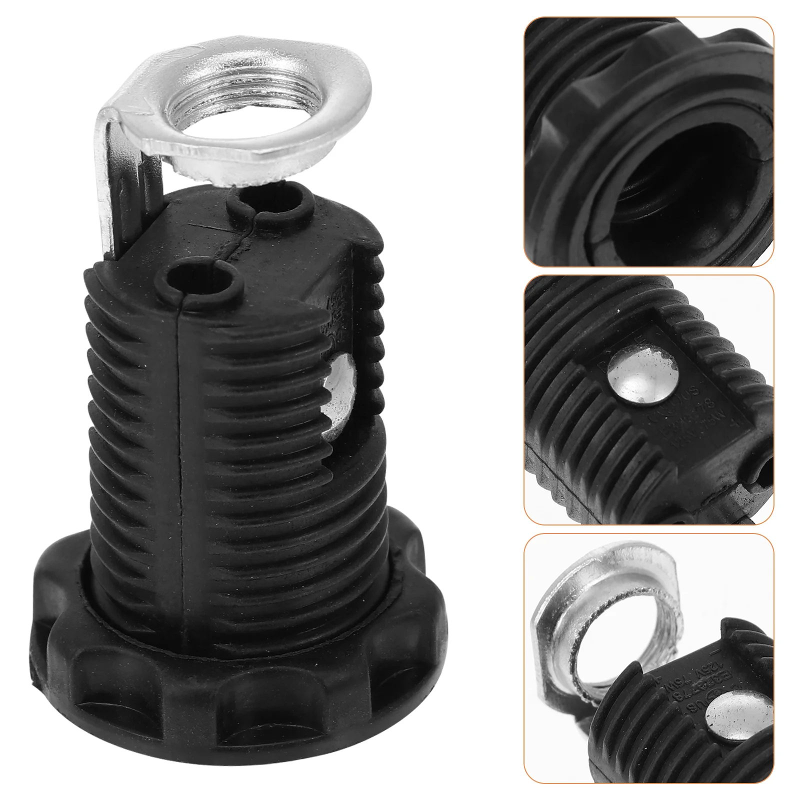 

E12 Socket Holder Light Screw Lamp Bulb Bulbs Pendant Plugvintage Adjustable