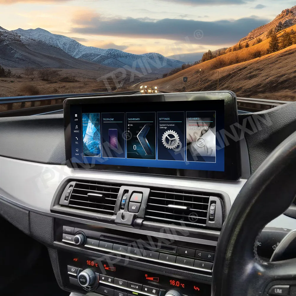 12 3-дюймовый автомобильный радиоприемник для BMW 5 серии F10 2010 2011 2012-2017