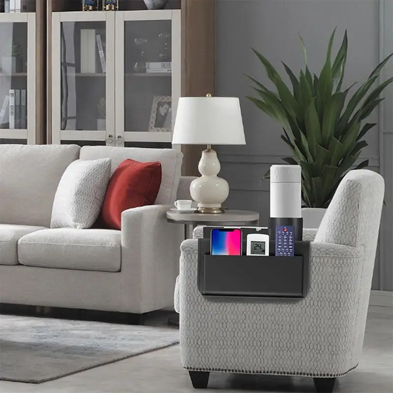 

Silicone Couch Cup Holder Portable Non Slip Couch Arm Tray Side Pockets Multifunctional Sofa Coaster Accessories For Couch Sofa