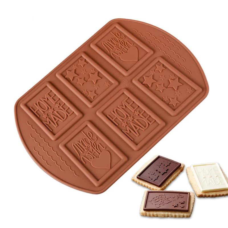 

New Various Pattern Silicone Chocolate Mold Non-Stick Cake Letter Cookie Moulds Pastry Baking Cake Tools Kitchen Accessories