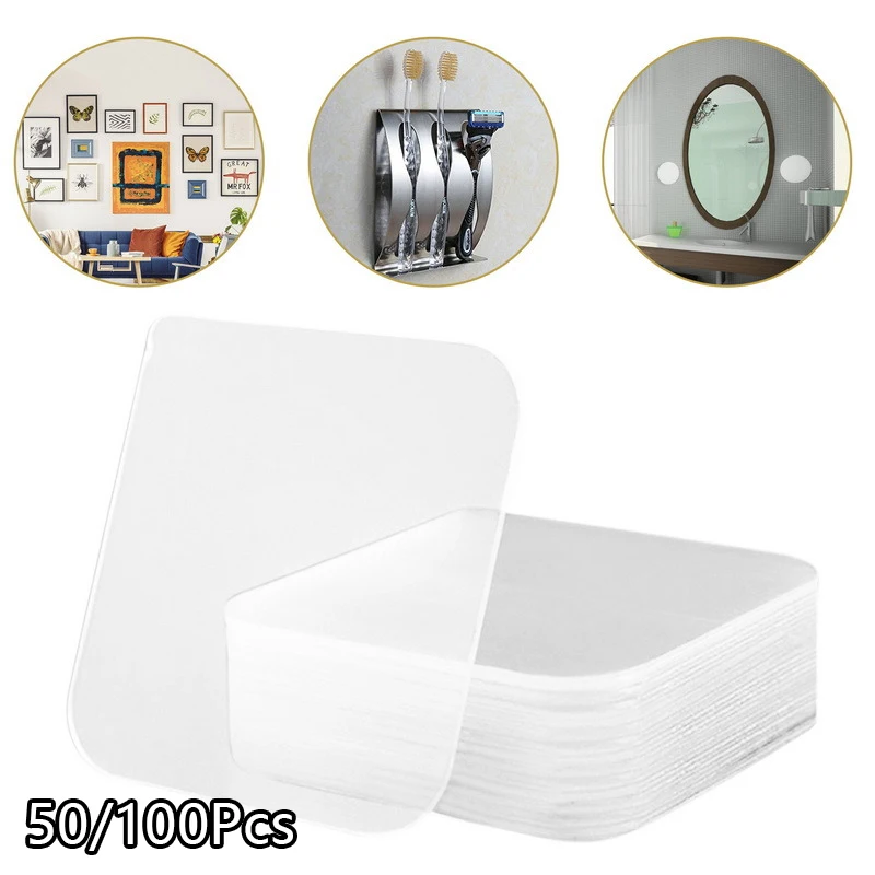 

50/100 шт., двусторонние водонепроницаемые ленты для ванной